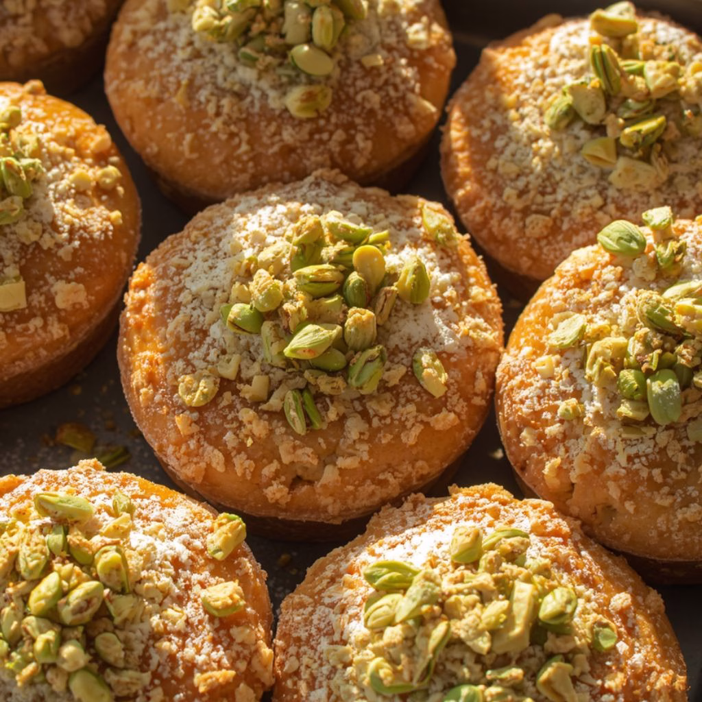 Pistachio Orange Pastries Recipe