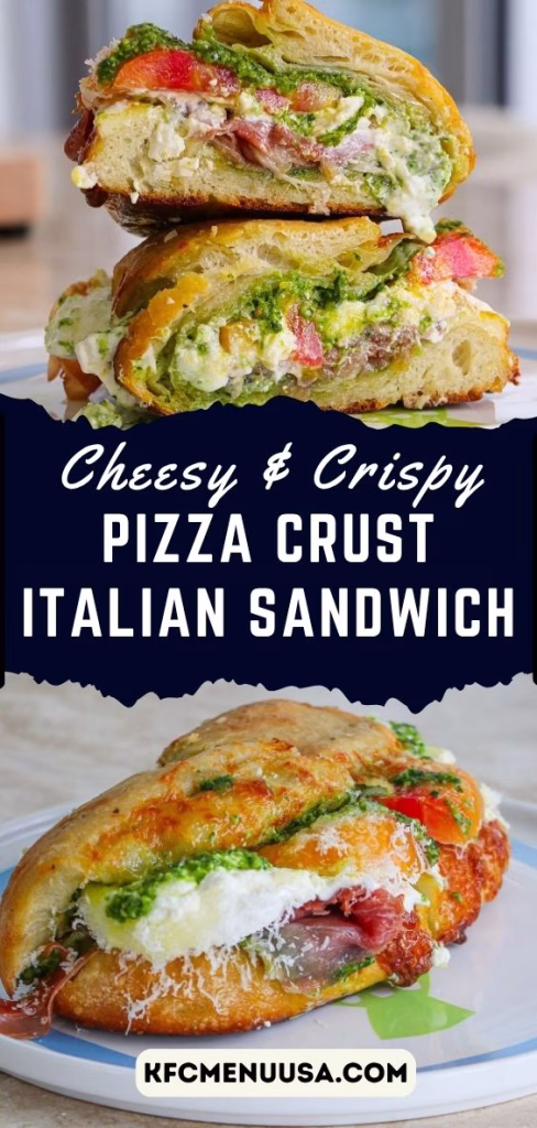 Pizza Crust Italian Sandwich Recipe
