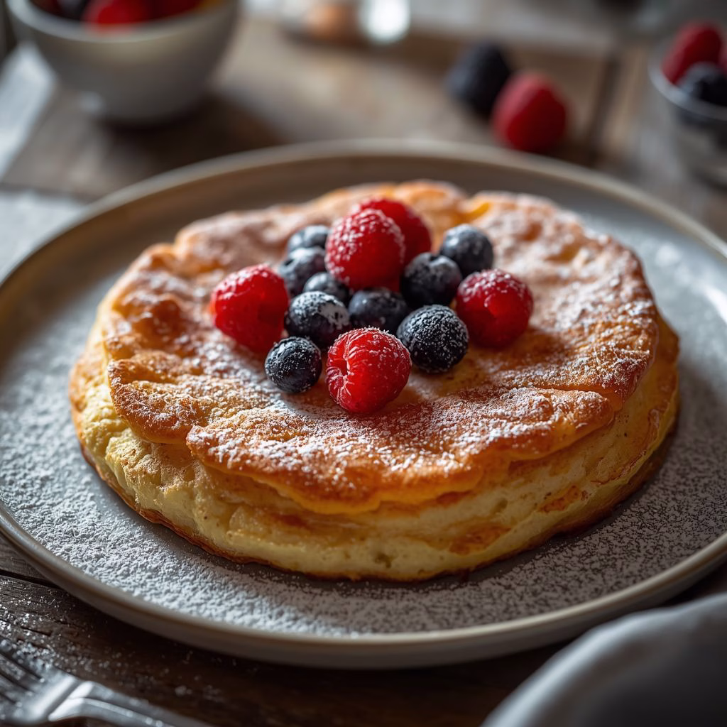 Puffy Oven-Baked German Pancake Recipe