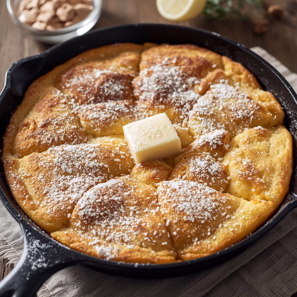 Puffy Oven-Baked German Pancake Recipe
