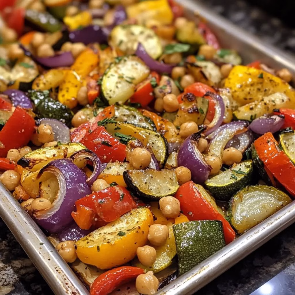 Roasted Veggie Sheet Pan Mix Recipe