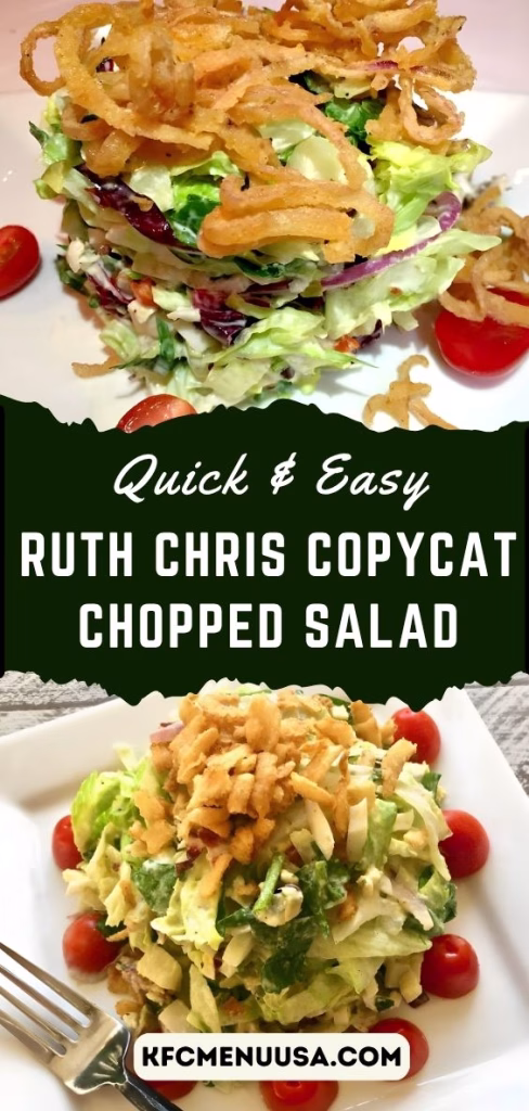 Ruth’s Chris Copycat Chopped Salad Recipe
