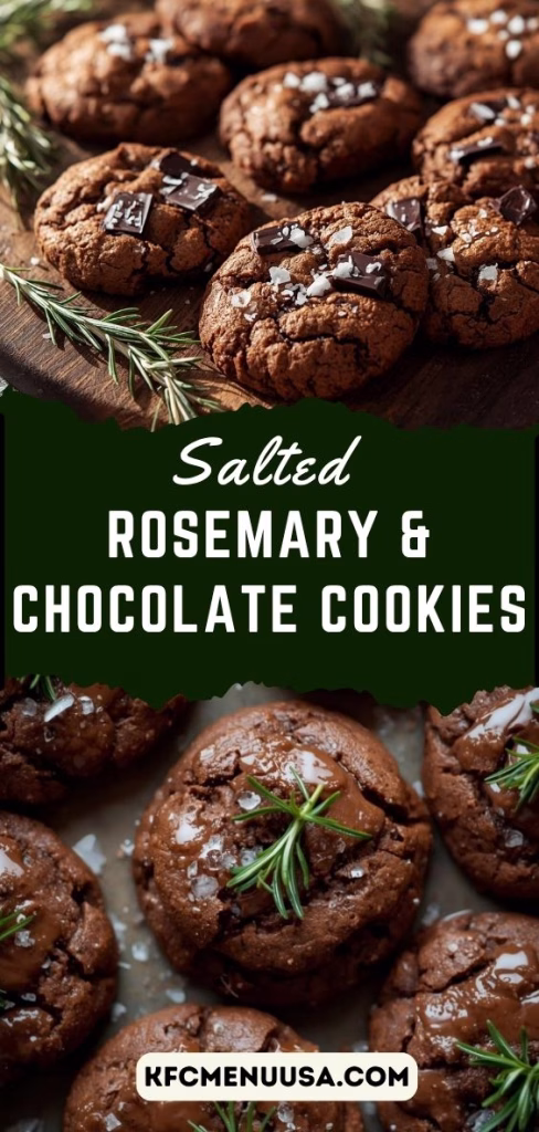 Salted Rosemary & Chocolate Cookies Recipe
