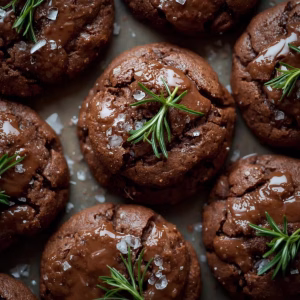 Salted Rosemary & Chocolate Cookies Recipe