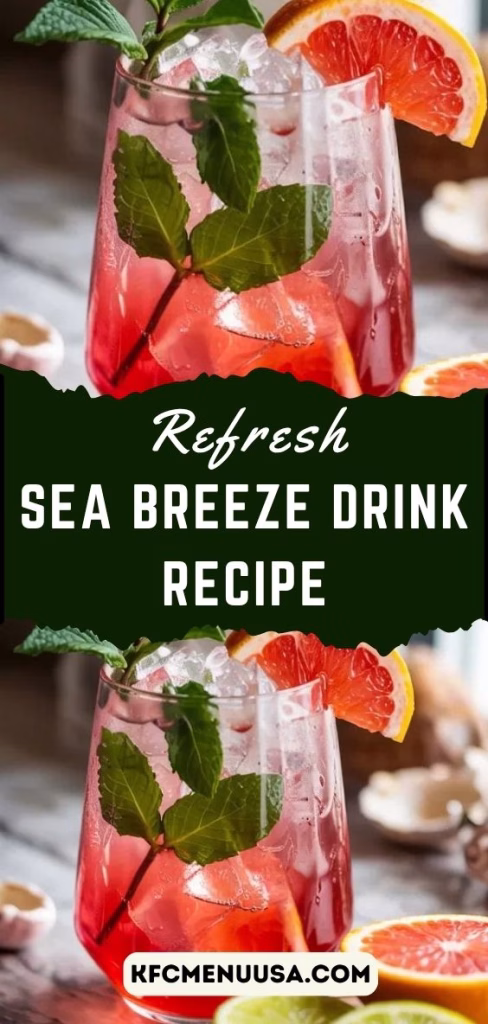  Sea Breeze Drink Recipe