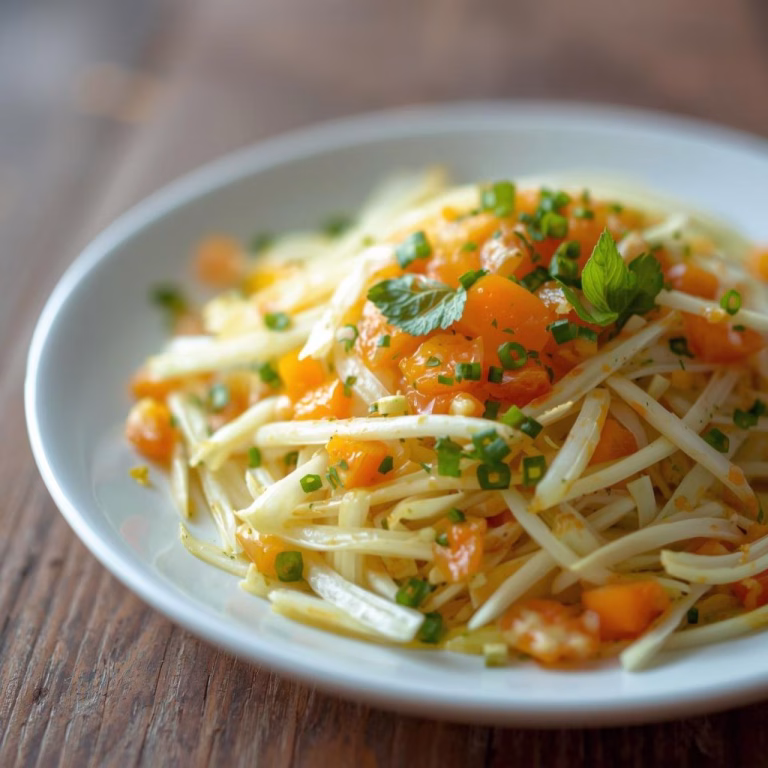 Shaved Fennel Salad with Clementine Vinaigrette Recipe