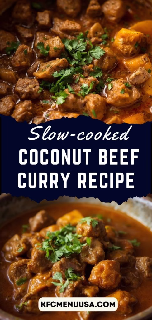 Slow-Cooked Coconut Beef Curry Recipe