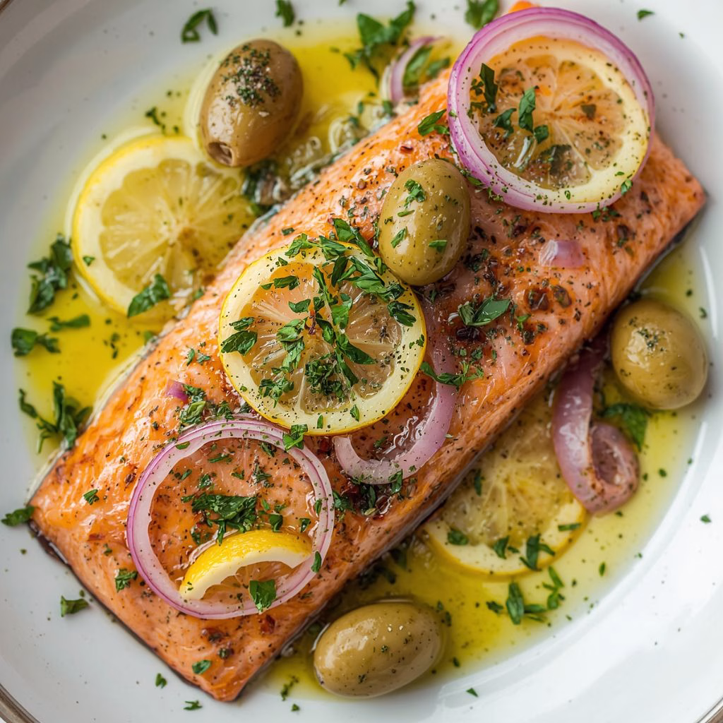 Slow-Roasted Lemon Dill Salmon Recipe