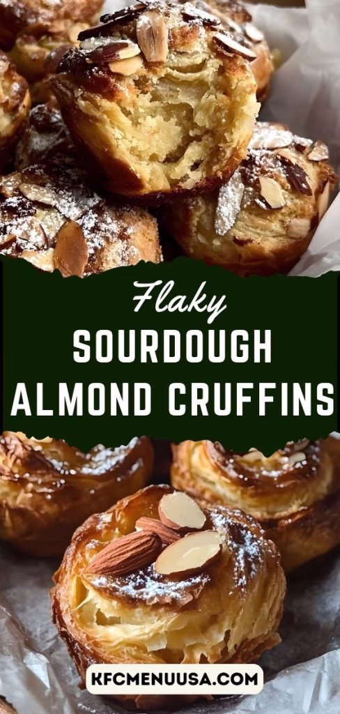 Sourdough Almond Cruffins Recipe