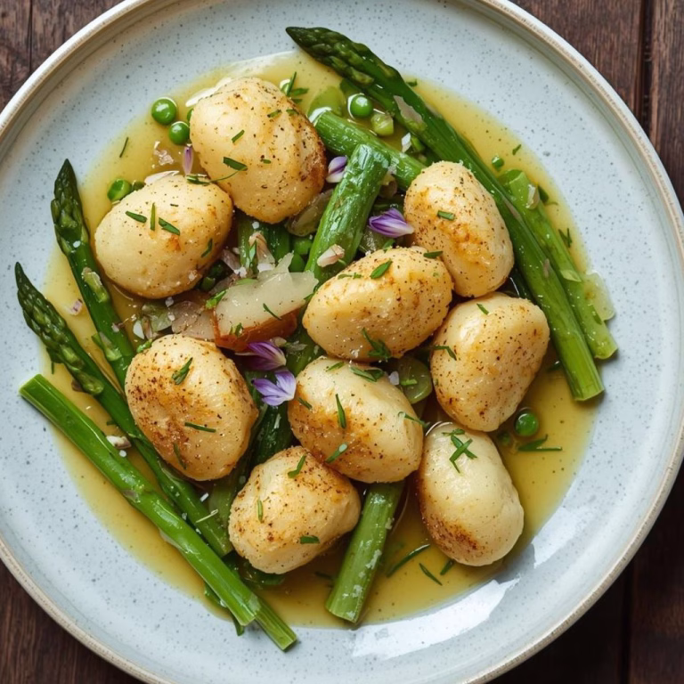 Spring Vegetable Brown Butter Gnocchi Recipe