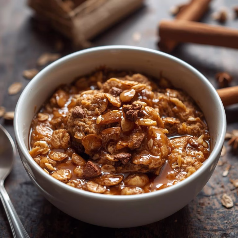 Sticky Toffee Baked Oats Recipe