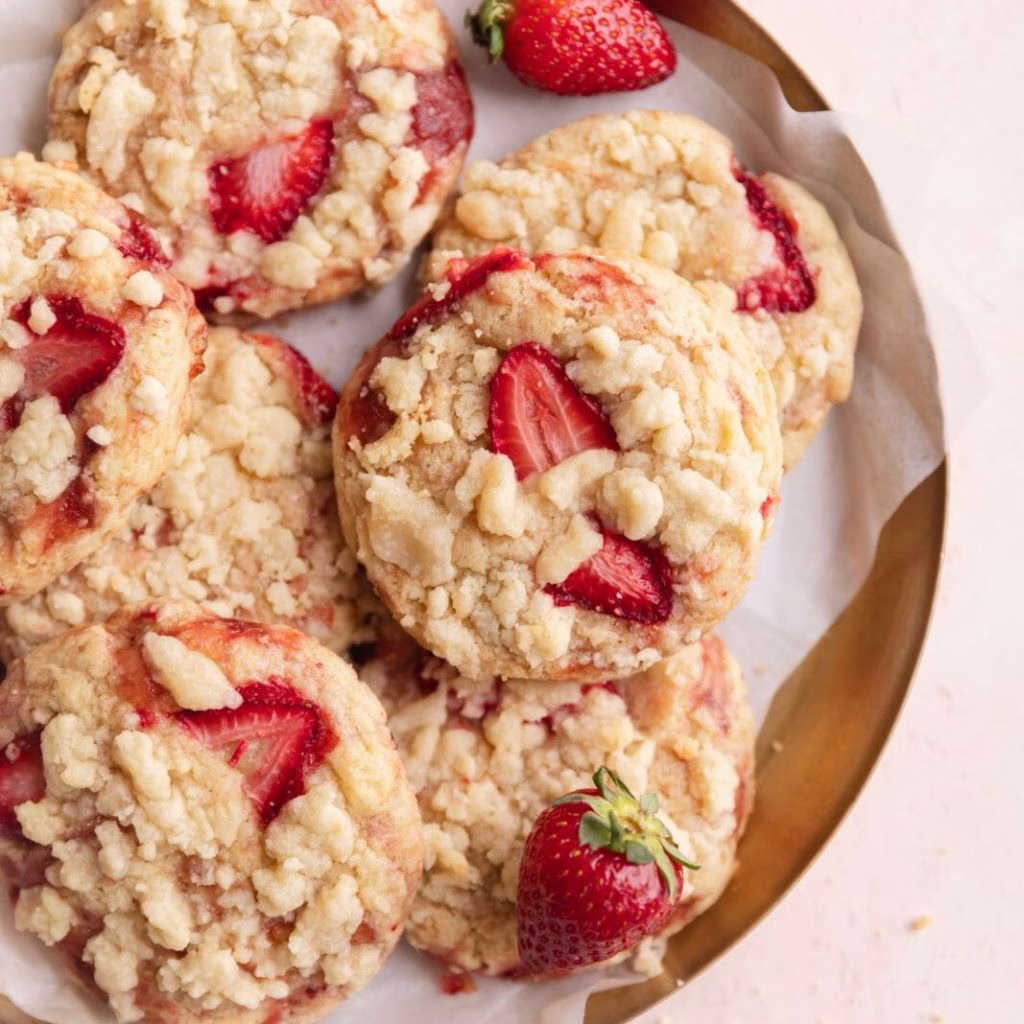 Strawberry Shortcake Cookies Recipe