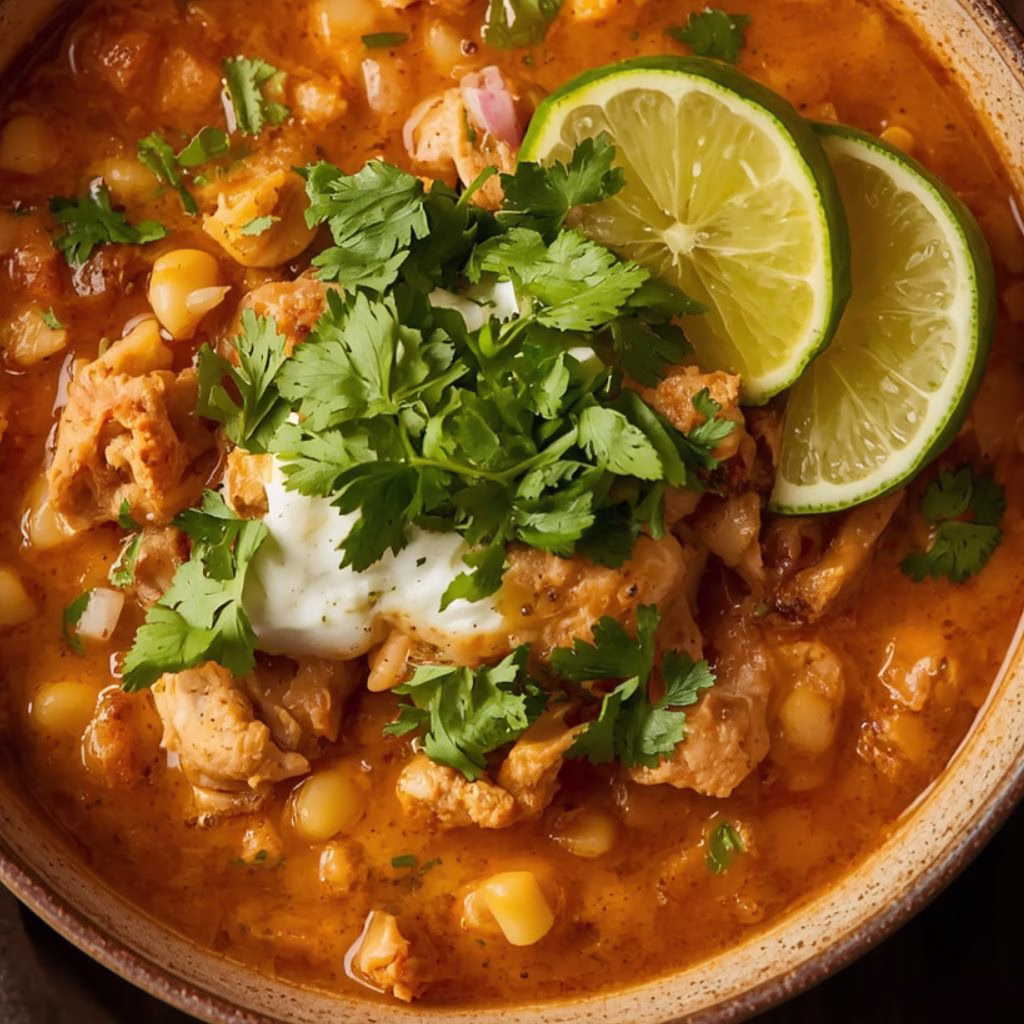 Street Corn Chicken Chili Recipe