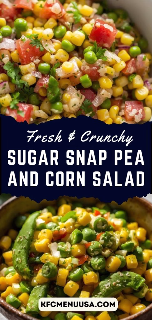 Sugar Snap Pea and Corn Salad Recipe