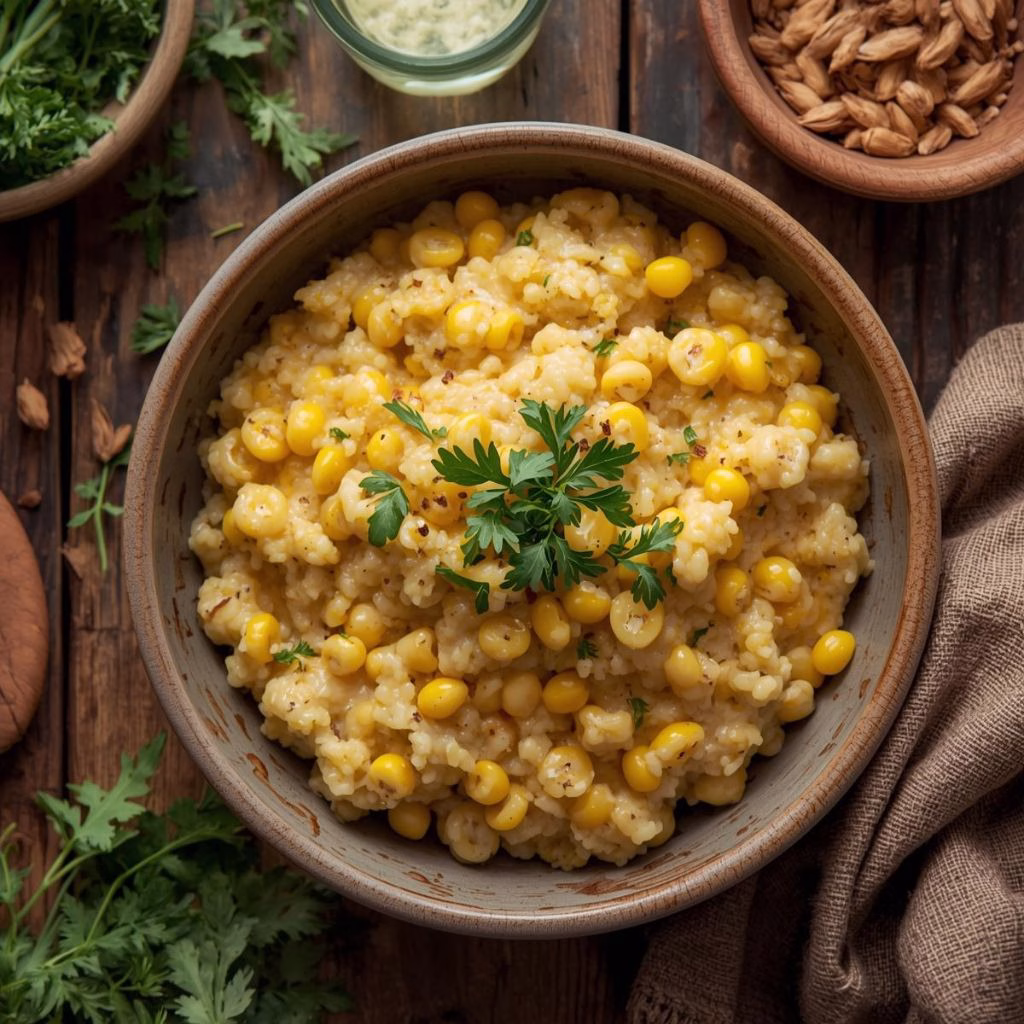 Sweet Corn Risotto Recipe