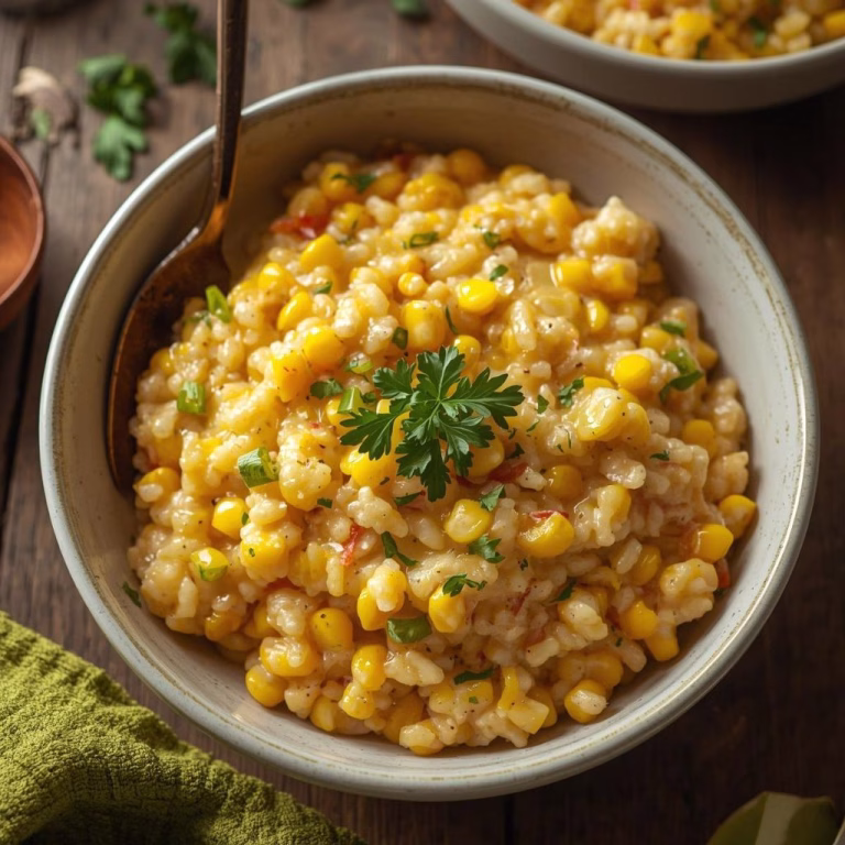 Sweet Corn Risotto Recipe