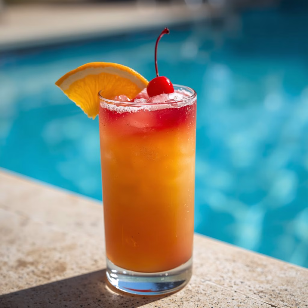 Tequila Sunrise Mocktail Recipe