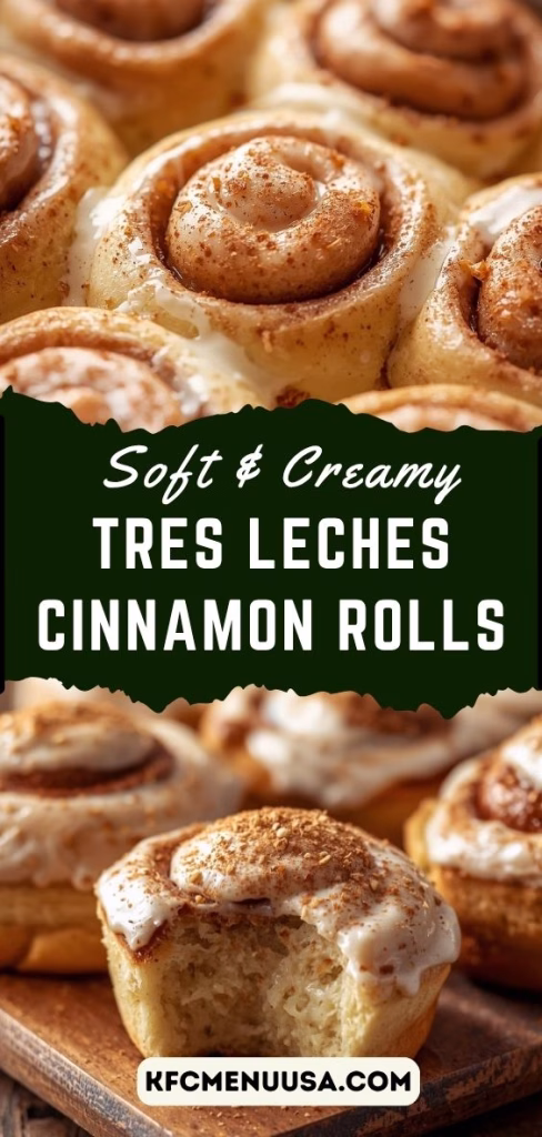 Tres Leches Cinnamon Rolls Recipe