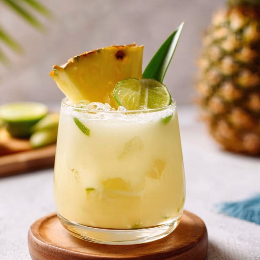Tropical Coconut Pineapple Cooler Recipe