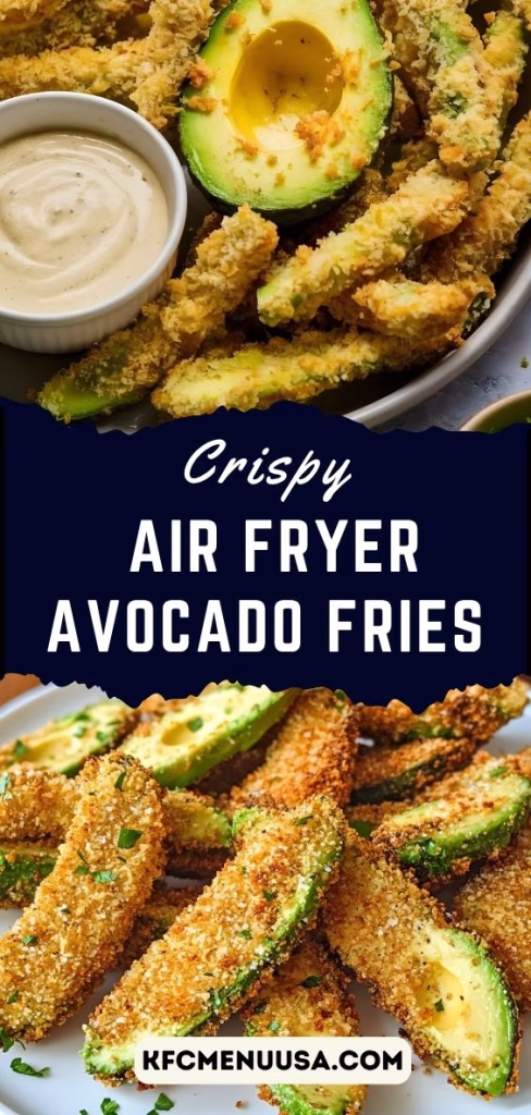 Air Fryer Avocado Fries Recipe