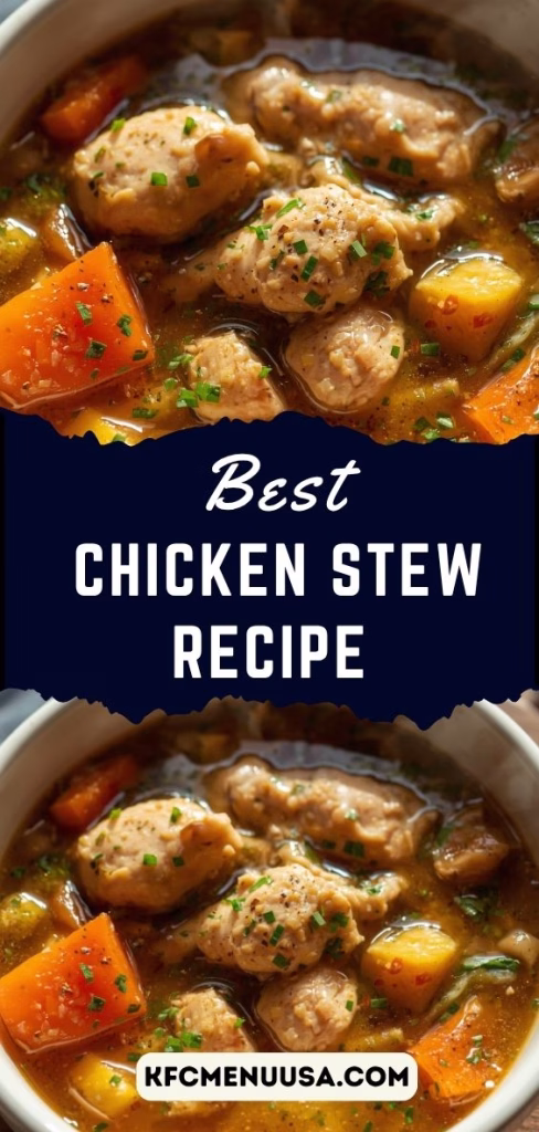 Best Chicken Stew Recipe