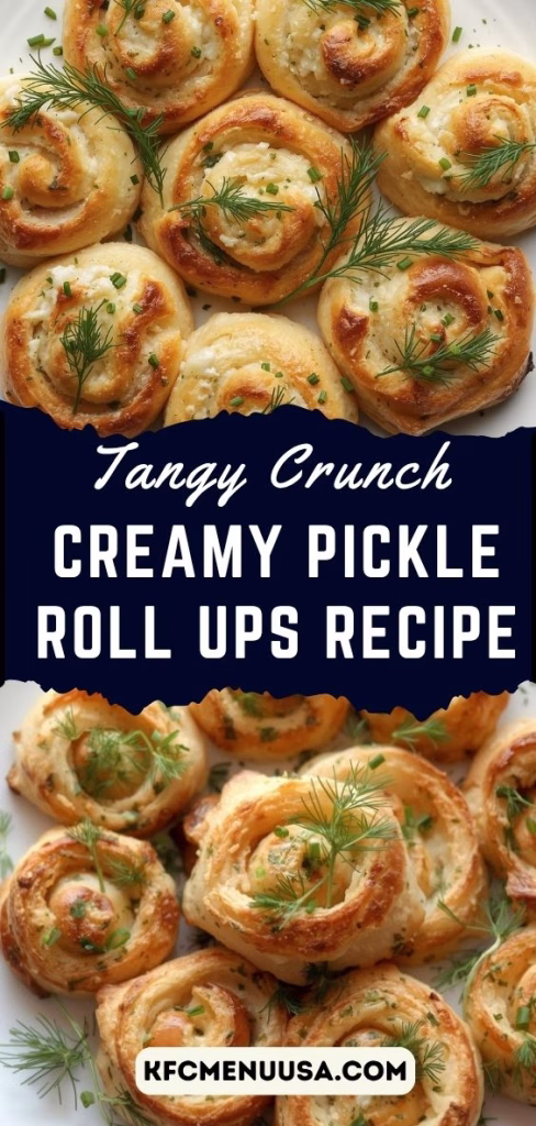 Creamy Pickle Roll Ups Recipe