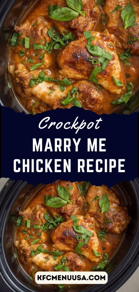 Crockpot Marry Me Chicken Recipe