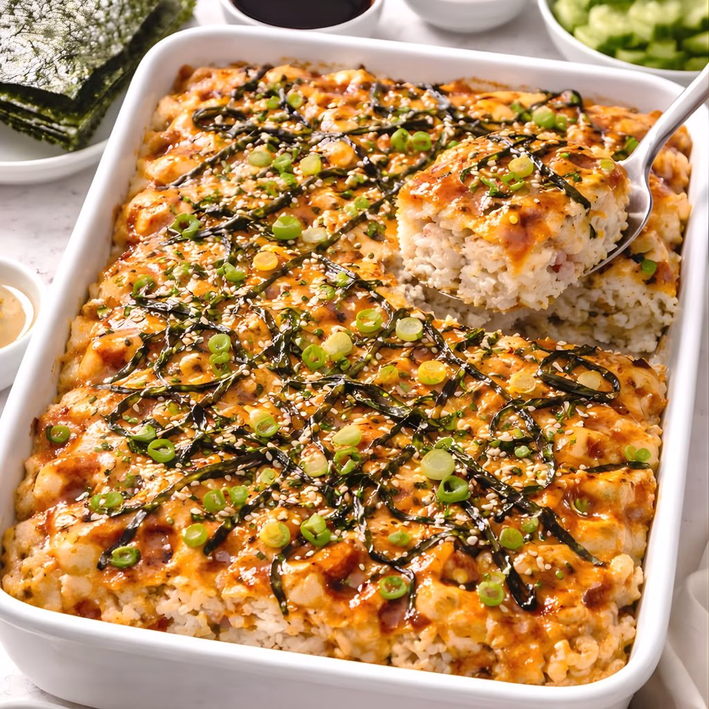 Easy Sushi Bake Recipe