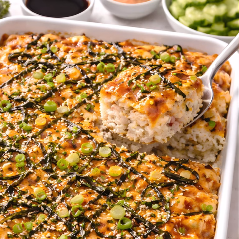 Easy Sushi Bake Recipe