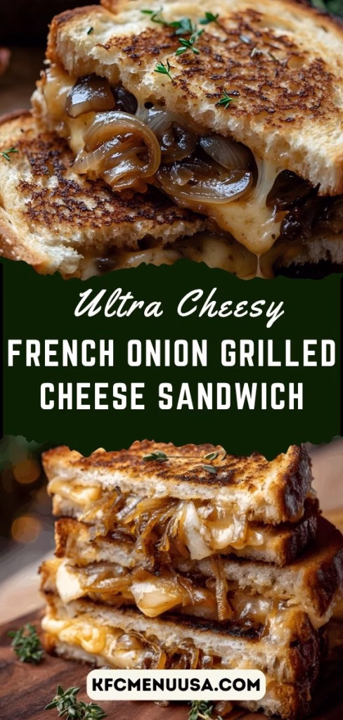 French Onion Grilled Cheese Sandwich Recipe