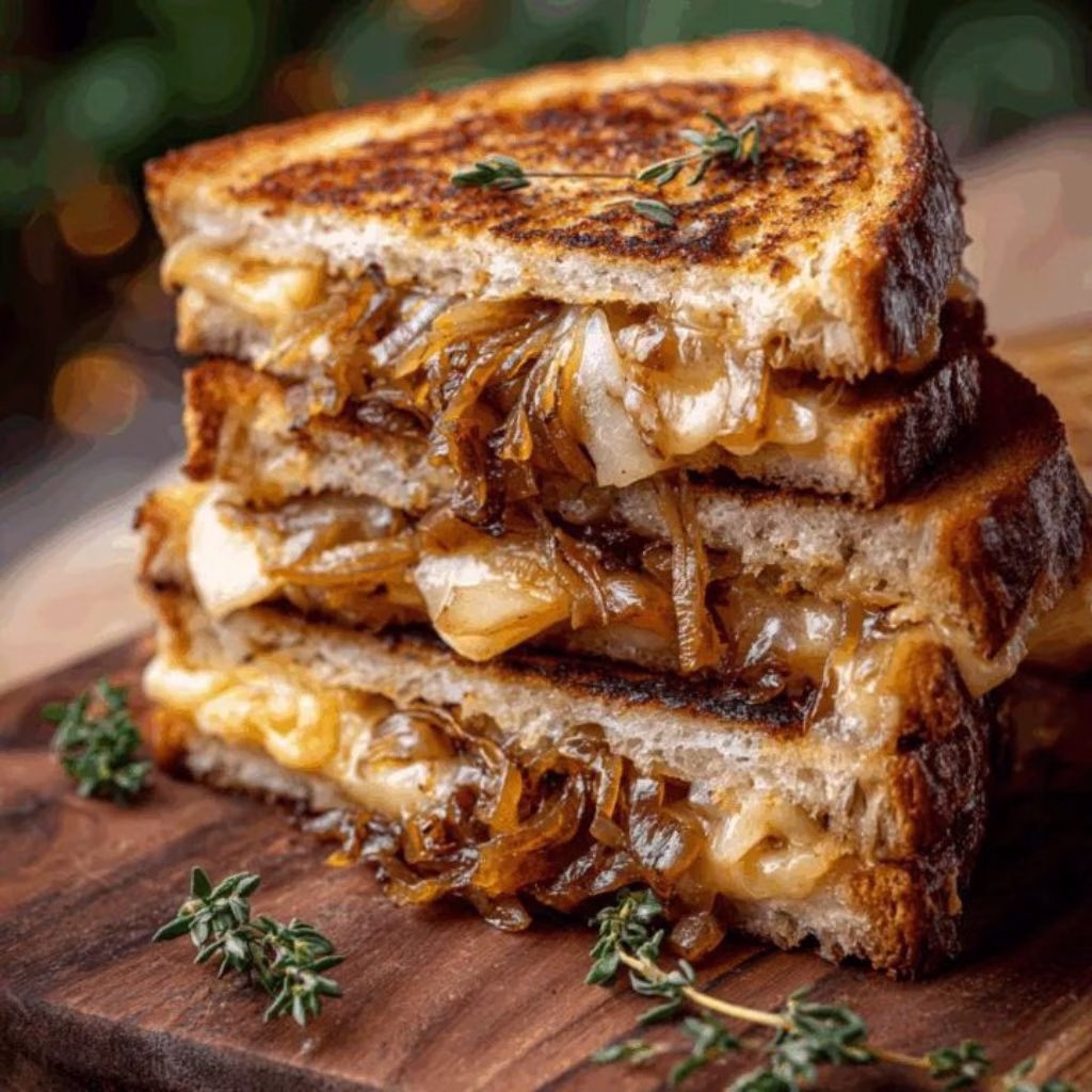 French Onion Grilled Cheese Sandwich Recipe
