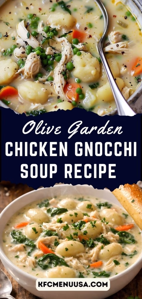Olive Garden Chicken Gnocchi Soup Recipe