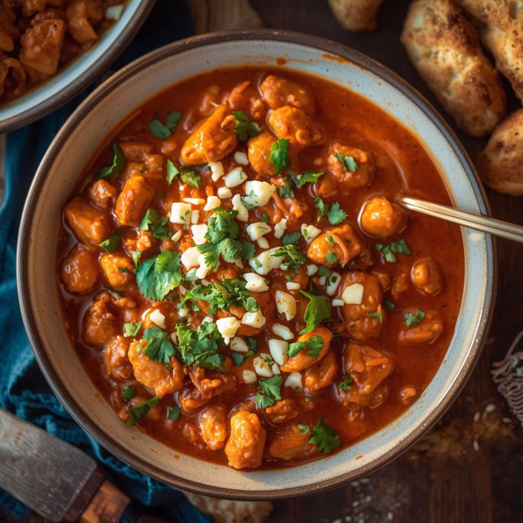 Slow Cooker Buffalo Chicken Chili Recipe
