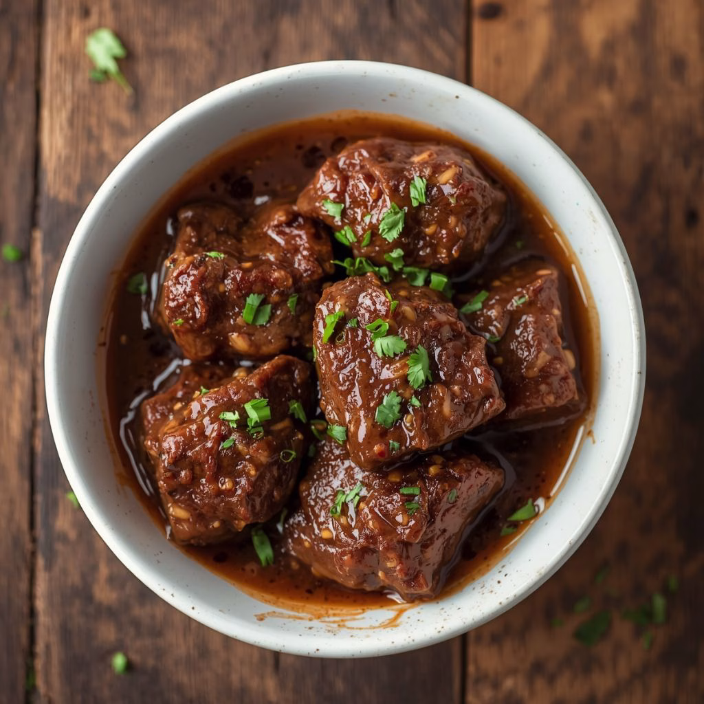 Slow Cooker Steak Bites Recipe