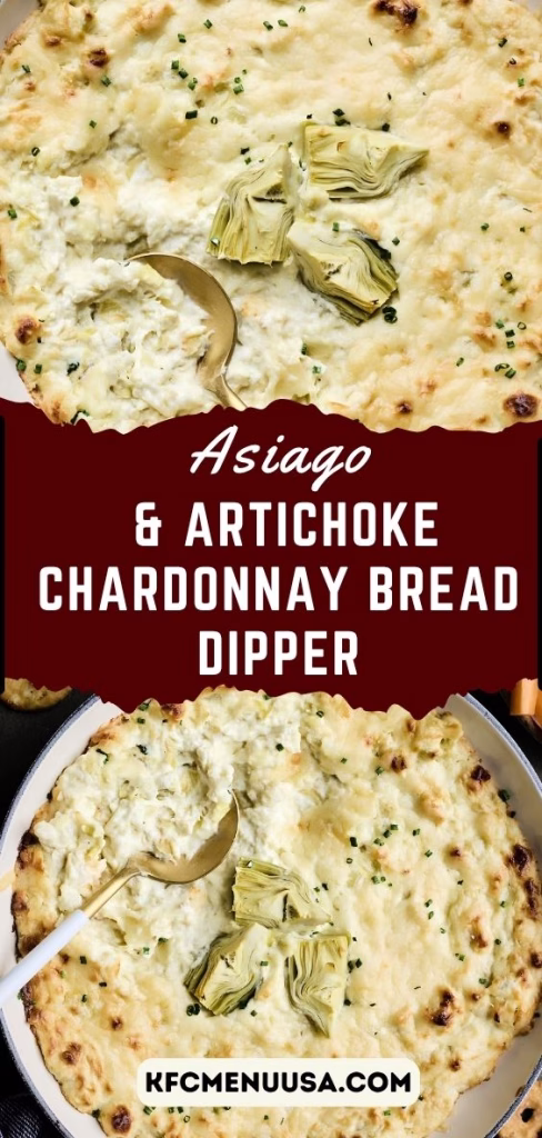 Asiago & Artichoke Chardonnay Bread Dipper Recipe
