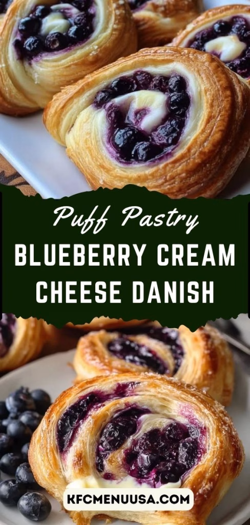 Blueberry Cream Cheese Danish Recipe