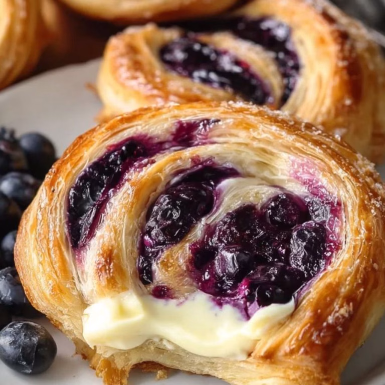 Blueberry Cream Cheese Danish Recipe