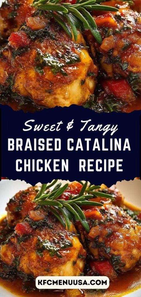 Braised Catalina Chicken Recipe