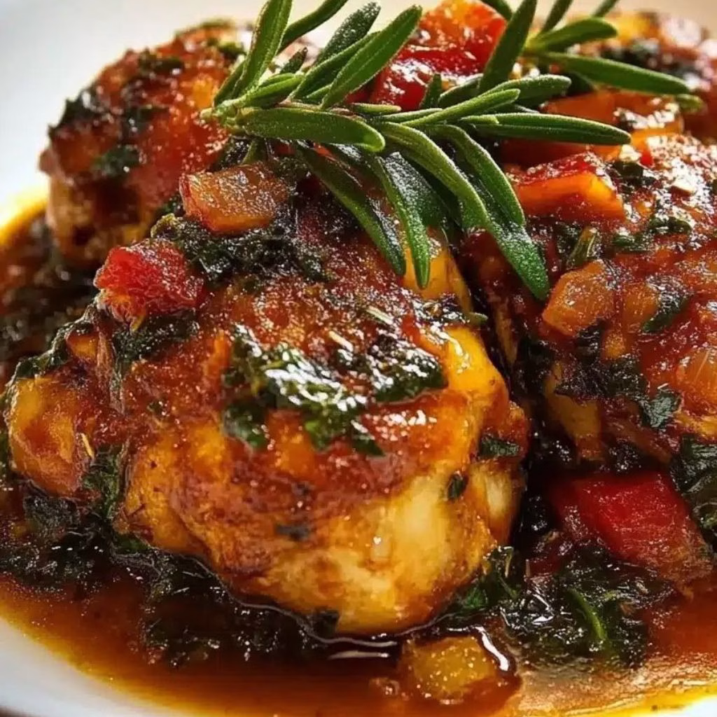 Braised Catalina Chicken Recipe