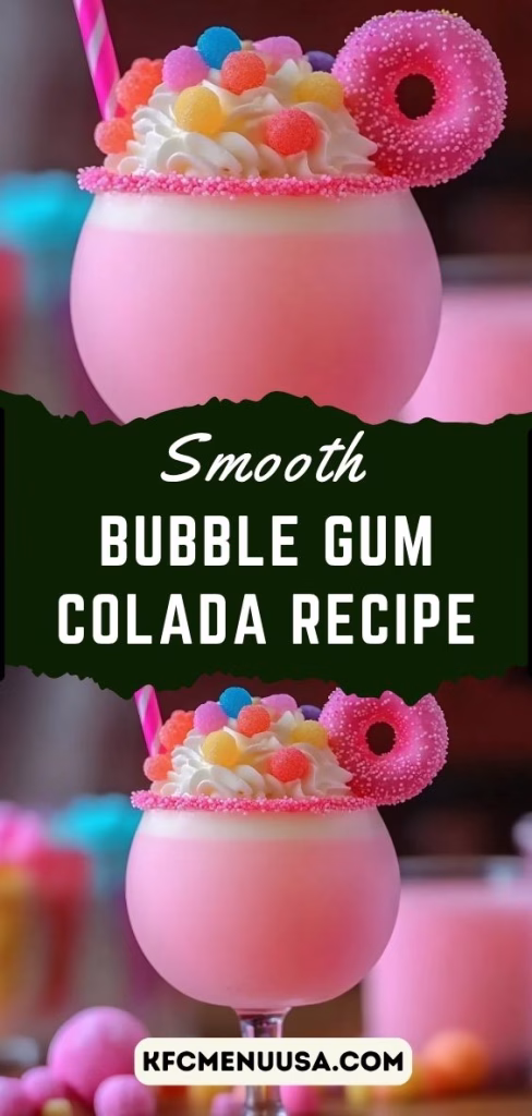 Bubble Gum Colada Recipe