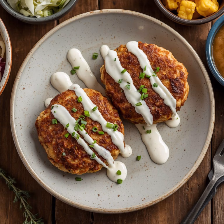 Buttermilk Fried Chicken Cutlets with Creamy Pan Gravy And Slaw Recipe