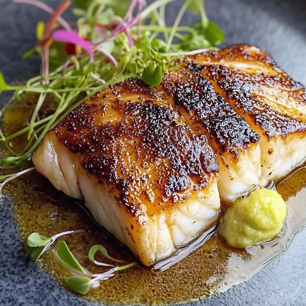 Cedar Plank Miso Cod Recipe