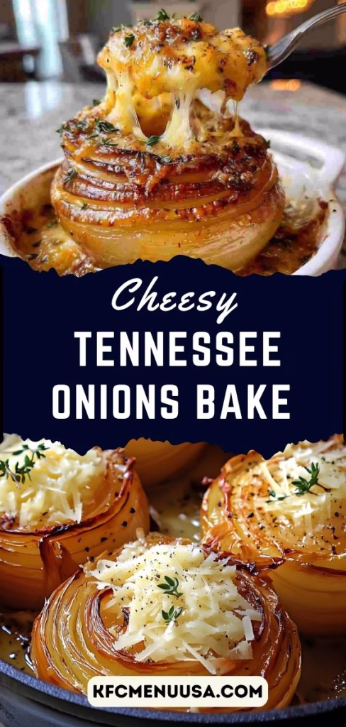 Cheesy Tennessee Onions Bake Recipe