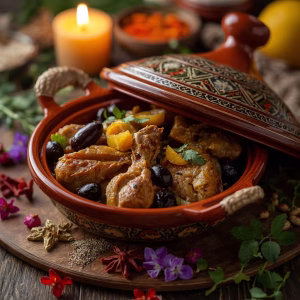Chicken Tagine With Preserved Lemon and Olives Recipe