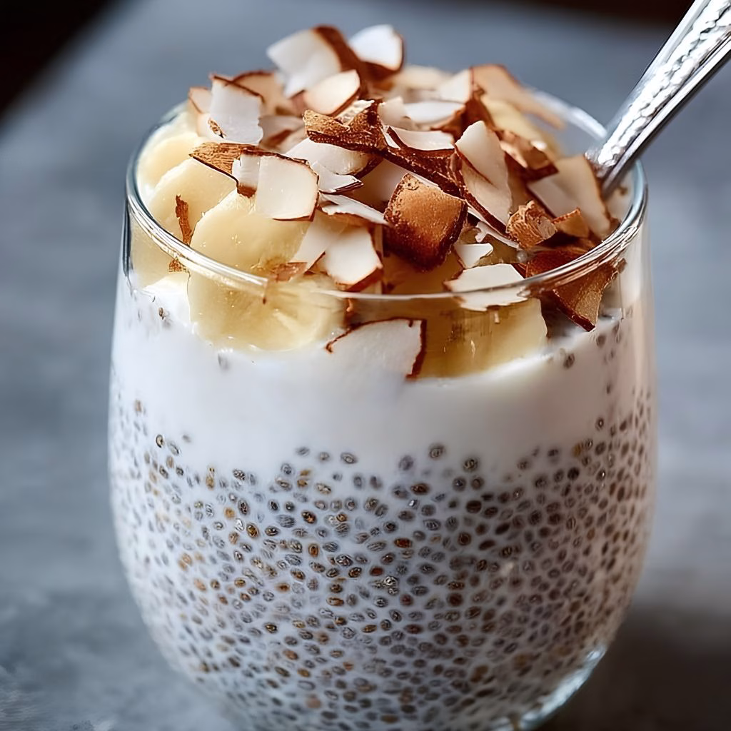 Coconut Raffaello Chia Pudding Recipe