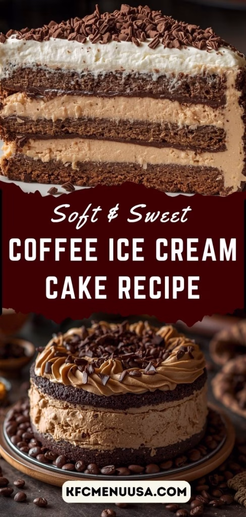 Coffee Ice Cream Cake Recipe