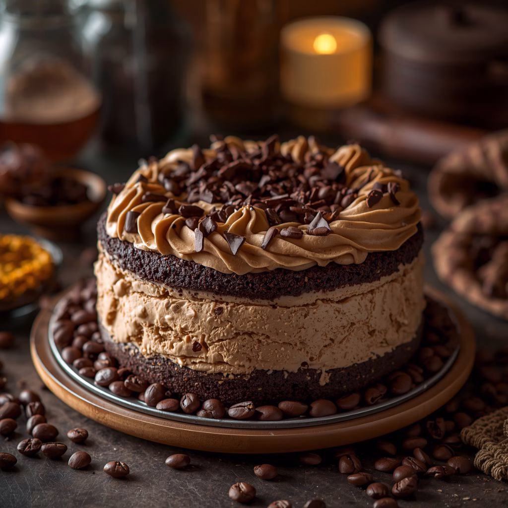 Coffee Ice Cream Cake Recipe