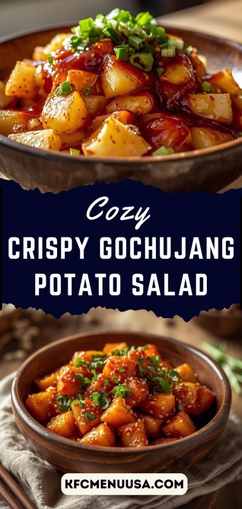 Cozy Crispy Gochujang Potato Salad Recipe