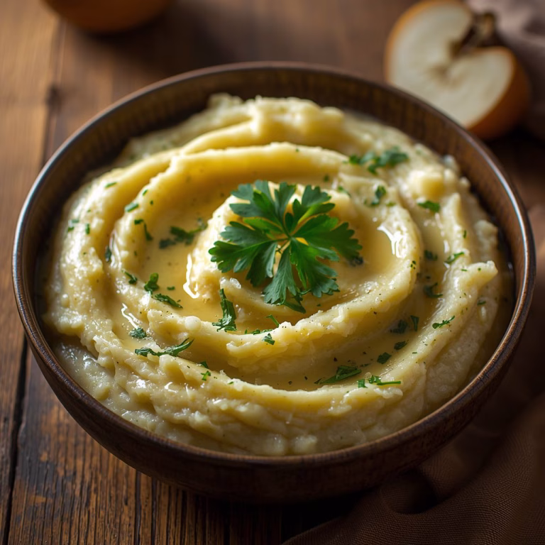 Creamy Irish Colcannon Mashed Potatoes Recipe