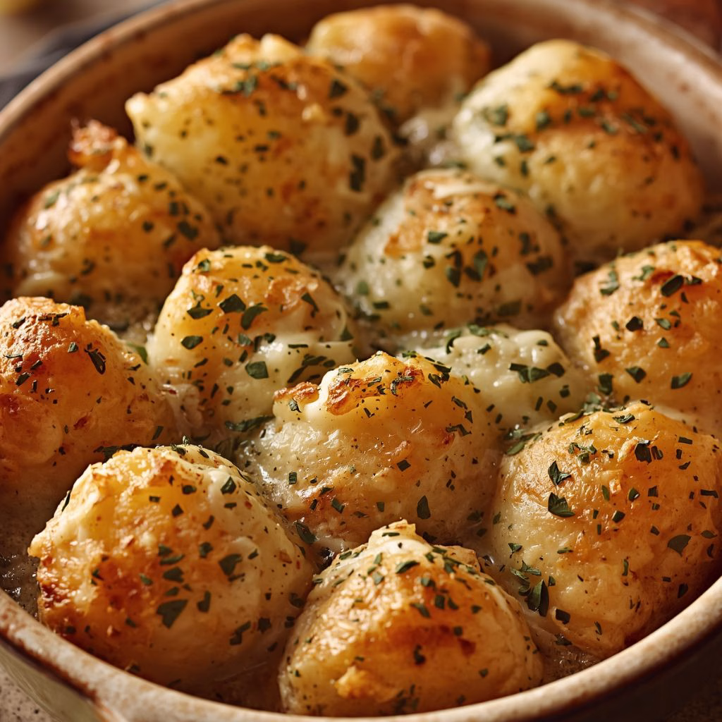 Creamy Parmesan Oven-Baked Potatoes Recipe